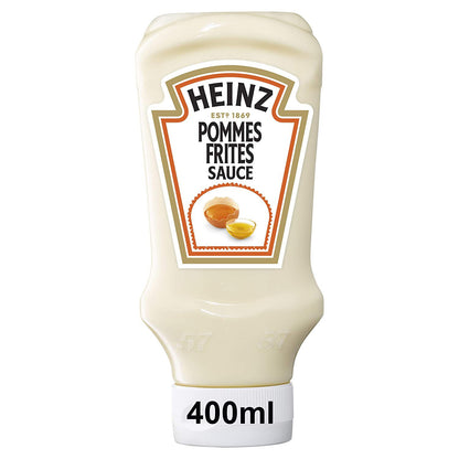 3 x HEINZ Pommes Frites Sauce Dutch Style French Fries Mayo 400ml 13.5fl. oz