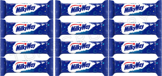 12 x NEW MILKY WAY Chocolate Bars Sweets Candy