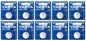 10 VARTA CR2320 LITHIUM Coin 3V 2320 6320 Button Cell Battery 135mAh
