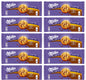 10 x MILKA CHOCO COOKIE Crunchy Biscuits with Milk Chocolate Bits Sweets Snacks