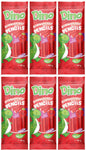 6 x DINO Strawberry Pencils Gummi Candy Sweets Party Treats 150g 5.3oz