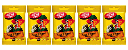 10 CLOWN RETRO Dragee Bags Chocolate Covered Peanuts Candy European Snacks 70g