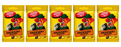 10 CLOWN RETRO Dragee Bags Chocolate Covered Peanuts Candy European Snacks 70g