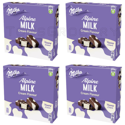 4 x MILKA HAPPY COWS Cream Flavor Soft Chocolate Candies Souffle Sweets 350g
