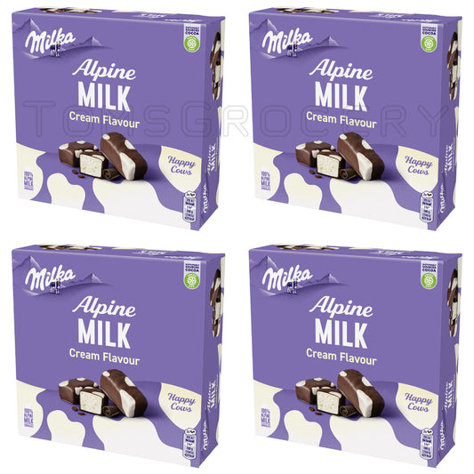 4 x MILKA HAPPY COWS Cream Flavor Soft Chocolate Candies Souffle Sweets 350g