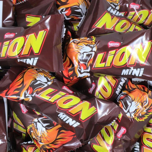 LION MINI Chocolate Bars Bites Party Treats Candy Sweets 400g 14oz Bag