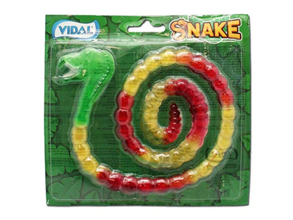 4 x VIDAL SNAKE JELLY Party Gummy 1 Meter Long Candy Gummies Sweets