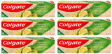 6 COLGATE NATURAL EXTRACTS Lemon & Aloe Fresh Clean Daily Toothpaste Tubes 75ml