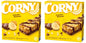 2 x CORNY Chocolate & Banana Healthy Energy Breakfast Cereal Bars 150g 5.3oz