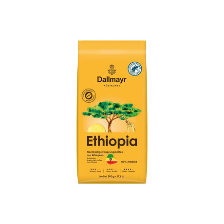 DALLMAYR ETHIOPIA Coffee Beans Top-Quality 100% Arabica 500g 17.6oz