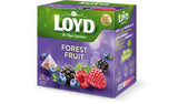 6 x LOYD FOREST FRUIT Flavor Fruit Tea Boxes (120 servings)