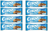 8 x CORNY BIG MILK Classic Flavor Healthy Energy Breakfast Cereal Bars 40g