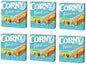 6 x CORNY HAZELNUT Flavor Healthy Energy Breakfast Cereal Bar Boxes 120g 4.2oz