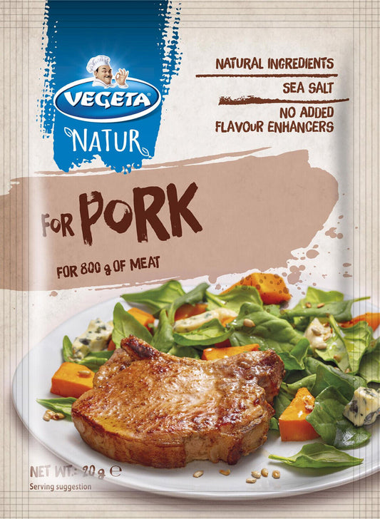 VEGETA NATUR FOR PORK Natural Ingredients Seasoning Spice Mix 20g 0.7oz