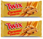 2 x TWIX Caramel Filled Cookies with Chocolate Bits European Snacks 144g 5oz