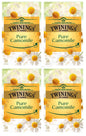 4 x TWININGS PURE CAMOMILE Natural Tea Infusion Box