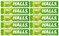 10 x HALLS LIME Flavor Pastilles Refreshing Candy with Vitamin C 33g 1.16oz