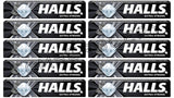 10 HALLS EXTRA STRONG Menthol Eucalyptus Flavor Refreshing Pastilles 33.5g