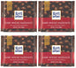 4 x RITTER SPORT Dark Whole Hazelnuts German Chocolate Bars Sweets 100g 3.5oz