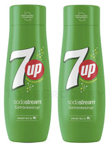2 x SODASTREAM 7UP Flavor Syrup Concentrate 440ml 14.8fl. oz.