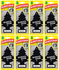 8 x WUNDER BAUM BLACK ICE Car Scents Hanging Little Trees Air Freshener