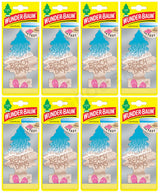 8 WUNDER BAUM BEACH DAYS Car Scents Hanging Little Trees Air Freshener