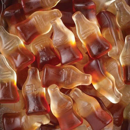 4 x TROLLI COLA BOTTLES Gummies German Sweets Candy Treats 100g 7oz