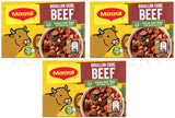 MAGGI BEEF Broth Soup Bouillon Fast Preparation Cubes 3x 80g 2.8oz