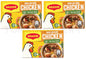 MAGGI CHICKEN Broth Soup Bouillon Fast Preparation Cubes 3x 80g 2.8oz