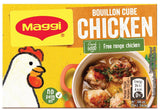 MAGGI CHICKEN Broth Soup Bouillon Fast Preparation Cubes 3x 80g 2.8oz