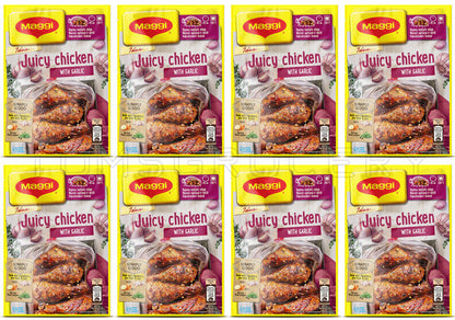 MAGGI IDEA JUICY CHICKEN with Garlic Quick Marinade Seasoning Spice Mix 8x30g