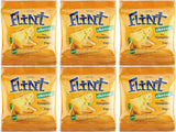 6 FLINT CHEESE Flavor Baked Bread Crisps 35g 1.2oz