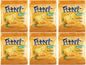 FLINT CHEESE Flavor Baked Bread Crisps Rusks European Snacks 6x 35g 1.2oz