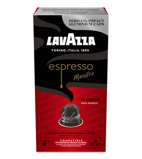 LAVAZZA ESPRESSO CLASSICO NESPRESSO Original Italian Coffee Capsules Pods