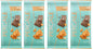 4 PERGALE Milk Chocolate Bars Grilyazh Caramel Flavor European Sweets 85g 3oz