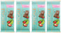 4 PERGALE Milk Chocolates with Strawberry & Matcha Filling European Sweets 85g