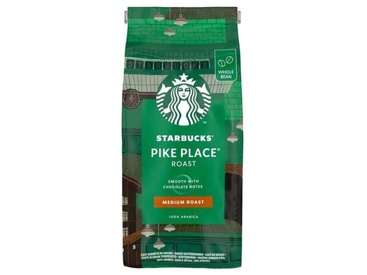 STARBUCKS PIKE PLACE ROAST ESPRESSO Whole Coffee Beans 100% Arabica 450g 16oz