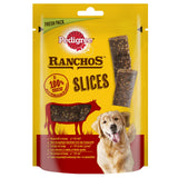 PEDIGREE RANCHOS BEEF SLICES Natural Dog Treats Chews 5x 60g 2.1oz