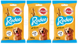 PEDIGREE RODEO CHICKEN STICKS Dog Treats Chews with Vitamins & Minerals 3x 123g