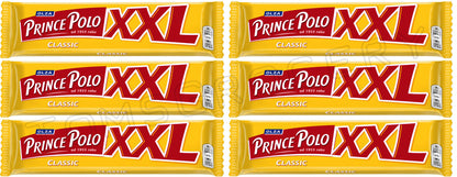 6 PRINCE POLO XXL Classic Wafers European Candy Snacks Sweets 50g 1.7oz