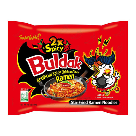 SAMYANG BULDAK 2X SPICY HOT CHICKEN Flavor Korean Ramen Instant Noodles 10x 140g