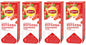 4 LIPTON REFRESH STRAWBERRY Flavor Black Tea Boxes (100 servings)