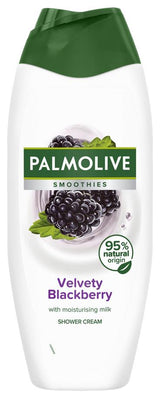 3 PALMOLIVE SMOOTHIES VELVETY BLACKBERRY Moisturizing Milk Shower Cream 500ml