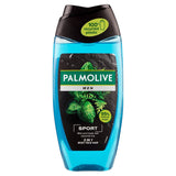 6 PALMOLIVE MEN SPORT 3in1 Shampoo Shower Gel Mint & Cedar Leaf Oils 250ml