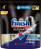 FINISH POWERBALL ULTIMATE 40 All in 1 Dishwasher Capsules