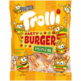 TROLLI PARTY BURGER Minis Natural Gummies German Sweets Candy Treats 170g 6oz