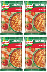 4 KNORR TOMATO Flavor Ramen Instant Noodles Vegetarian European Snacks 65g