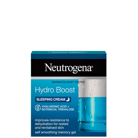 NEUTROGENA HYDRO BOOST Sleeping Cream Moisturiser For All Skin Types 50ml