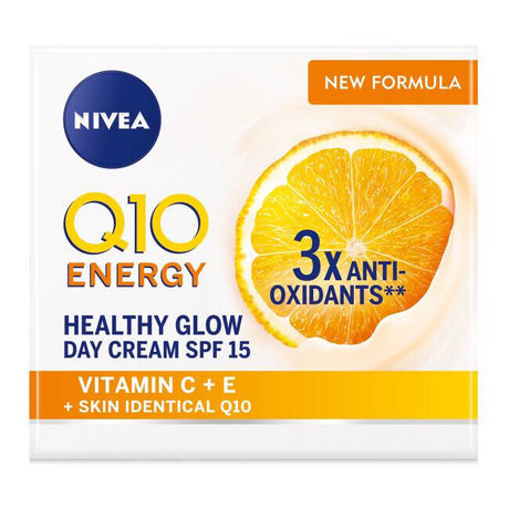 NIVEA Q10 ENERGY Anti Wrinkle Face Cream For All Skin Types 50ml