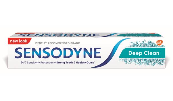 4 SENSODYNE DEEP CLEAN Sensitivity Protection Daily Toothpaste 75ml